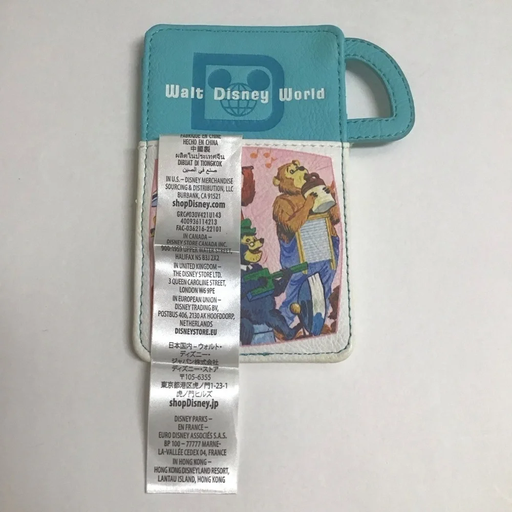 Disney Loungefly 50th Anniversary Vault Collection Retro Thermos Card Holder